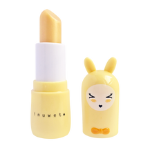Laden Sie das Bild in den Galerie-Viewer, Inuwet Lippenbalsam für Kinder Bunny Sunny Ananas in goldgelb, VINLB17