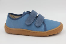 Laden Sie das Bild in den Galerie-Viewer, Froddo G1700440-3 Barefoot Canvas 2 x Klett in Farbe denim