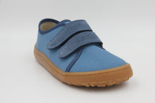Laden Sie das Bild in den Galerie-Viewer, Froddo G1700440-3 Barefoot Canvas 2 x Klett in Farbe denim