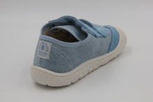 Laden Sie das Bild in den Galerie-Viewer, VICTORIA Barefoot Sneaker Bosco mit 2 x Klett in Farbe azul