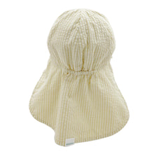 Laden Sie das Bild in den Galerie-Viewer, Maximo 34500 115100 MINI Schildmütze mit Streifen, Nackenschutz, UV 30+, beige
