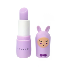Laden Sie das Bild in den Galerie-Viewer, Inuwet Lippenbalsam für Kinder Bunny Marshmallow in lila, VINLB07
