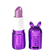 Laden Sie das Bild in den Galerie-Viewer, Inuwet Lippenbalsam Bunny für Kinder in metallic lila mit Schwarze Johannisbeere-Geschmack, VINLB23
