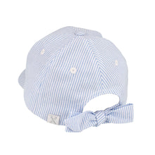 Laden Sie das Bild in den Galerie-Viewer, Maximo 63503 178100 GIRL Cap Schleife in Farbe zartblau-streifen
