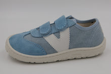 Laden Sie das Bild in den Galerie-Viewer, VICTORIA Barefoot Sneaker Bosco mit 2 x Klett in Farbe azul
