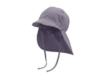 Laden Sie das Bild in den Galerie-Viewer, Maximo 34500 115100 MINI Schildmütze mit Streifen, Nackenschutz, UV 30+, lavendel
